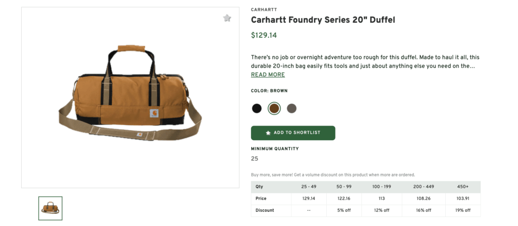 Carhartt Foundry Series 20" Duffel