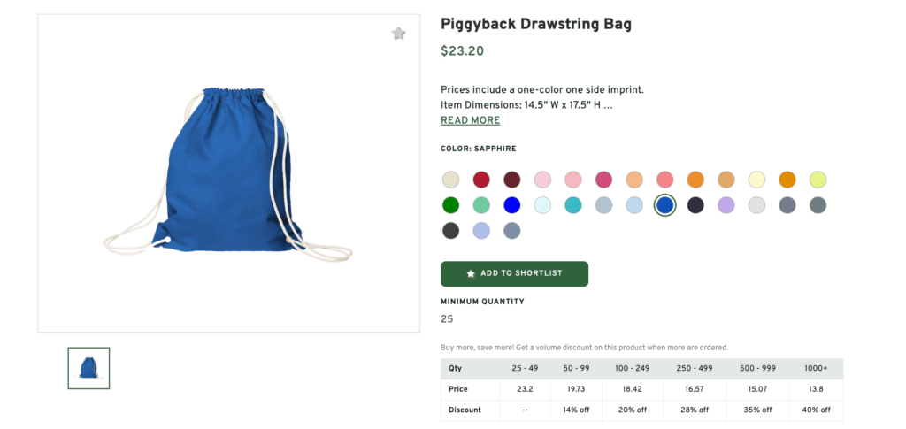Drawstring Rucksack
