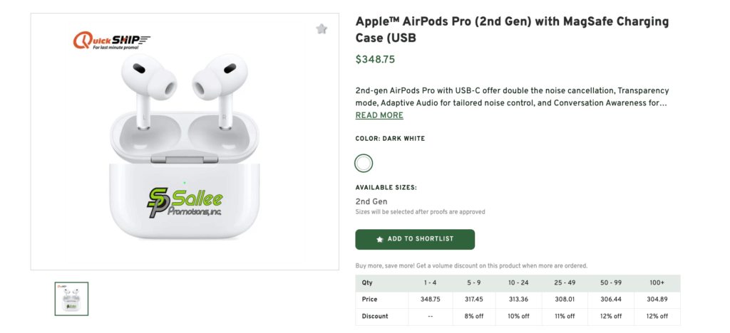 Branded Apple AirPods: Premium Tradeshow Giveaway That Drives Buzz