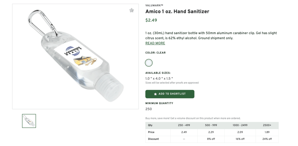 Custom Hand Sanitizer Bottles: Health-Conscious Tradeshow Giveaway for Modern Events