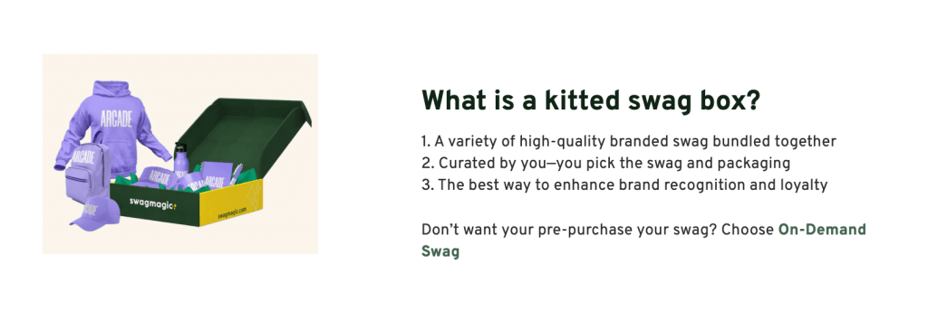 Custom Swag Box