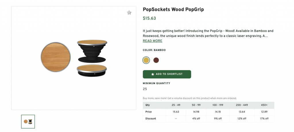 PopSockets Wood PopGrip