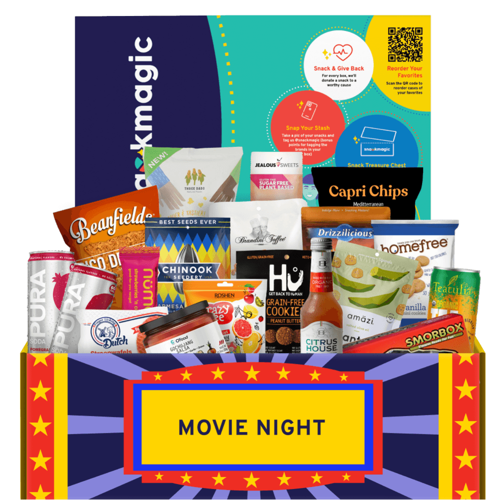 Curated Movie Night Box - Best Gift Ideas for Someone Who Has Everything