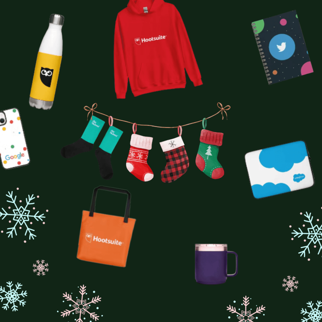Holiday swag and gifts
