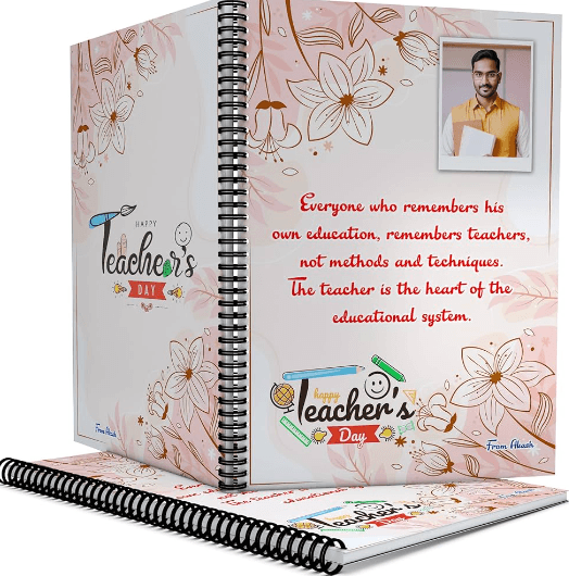 custom notebook for teachers