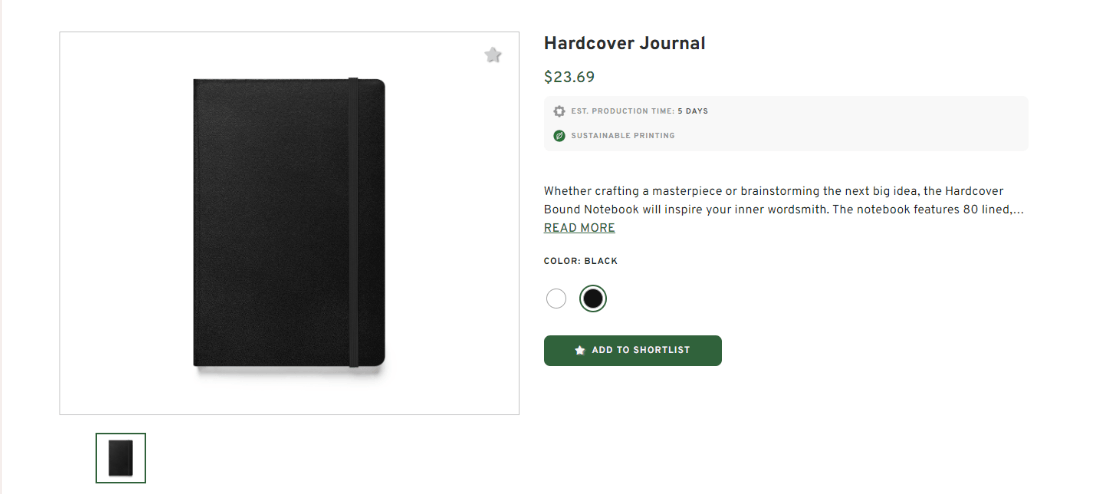 Hardcover Journal