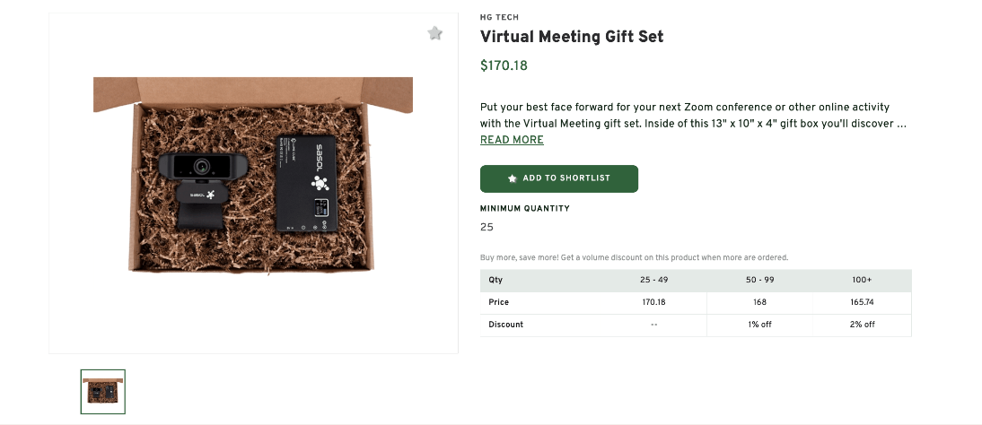 Tech Gift Set for Online Meetings