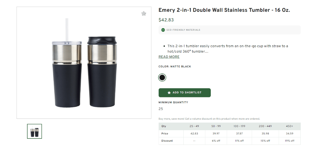 Double Wall Stainless Tumbler