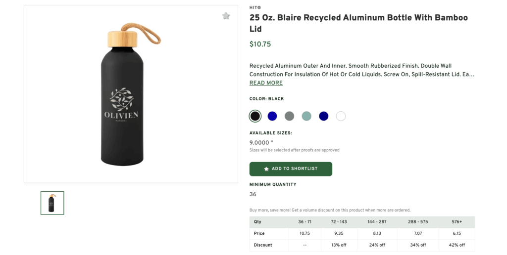 Reusable Water Bottle