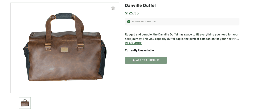 Danville Duffle Bags