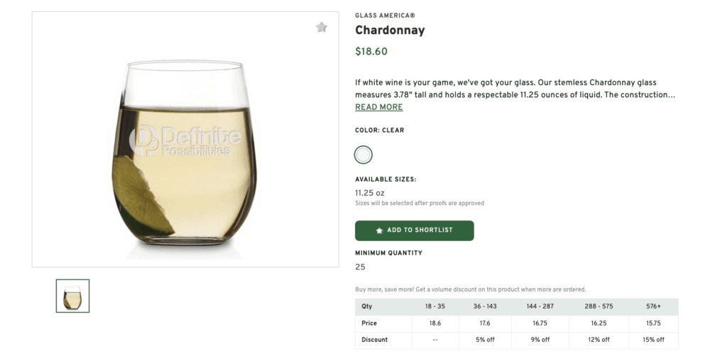 Chardonnay Glass