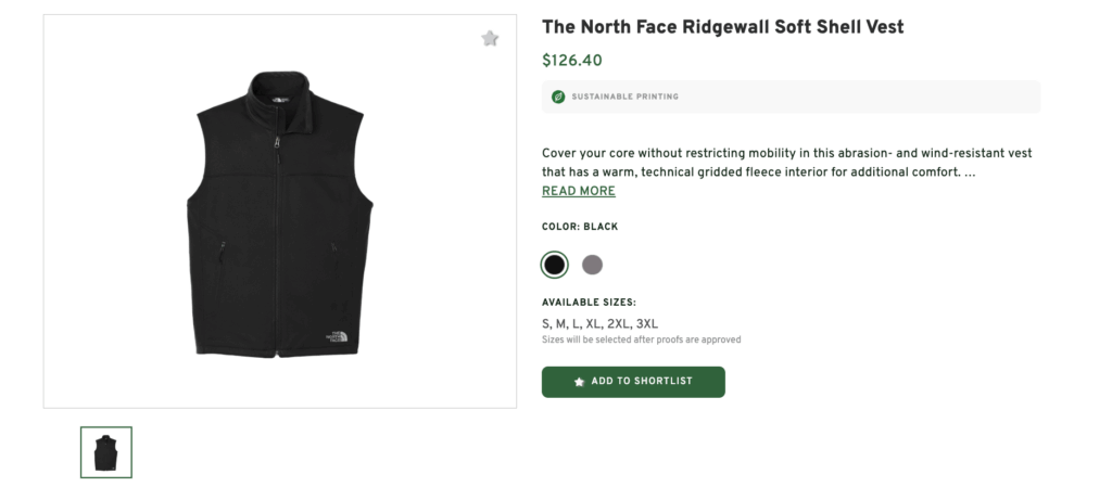 The North Face Ridgewall Soft Shell Vest