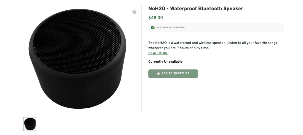 Portable Waterproof Bluetooth Speaker