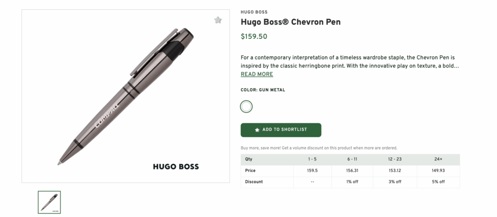 Name Engraved Executive Pen