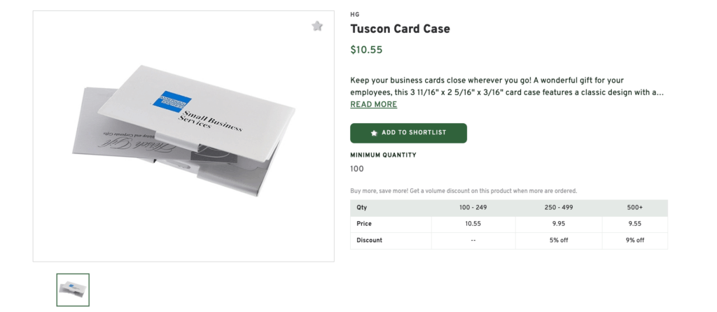 Business Card Holder