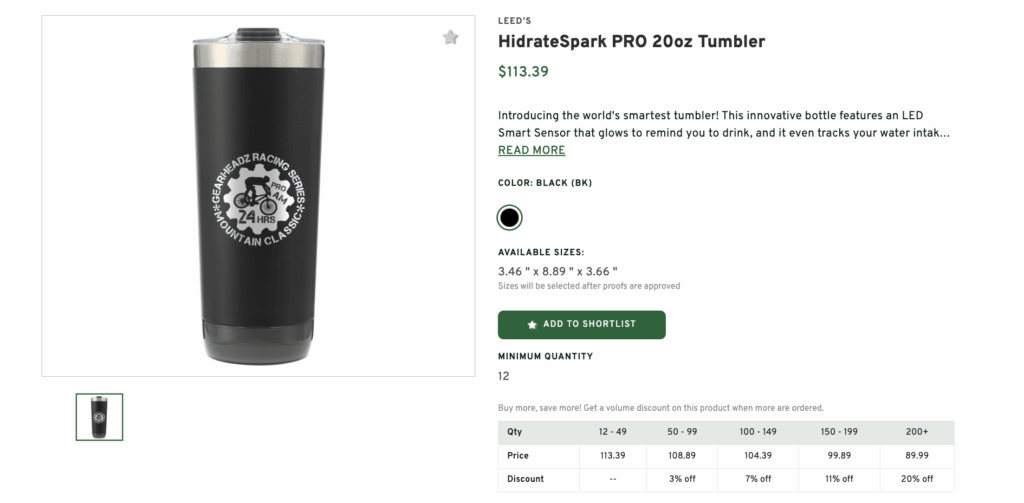 HidrateSpark PRO Tumbler