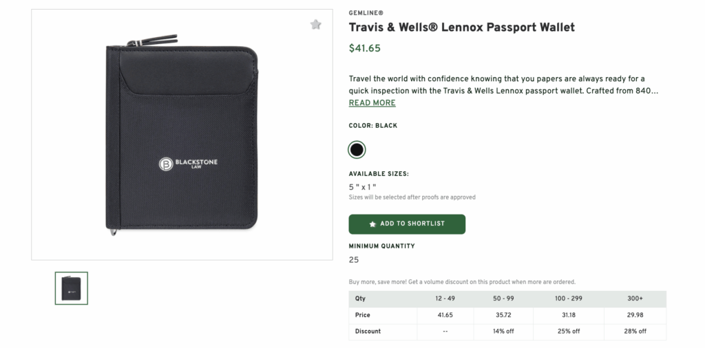 Lennox Passport Wallet