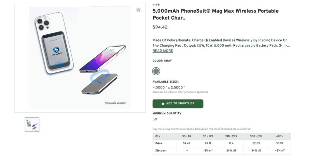 Mag Max Wireless Portable Charger