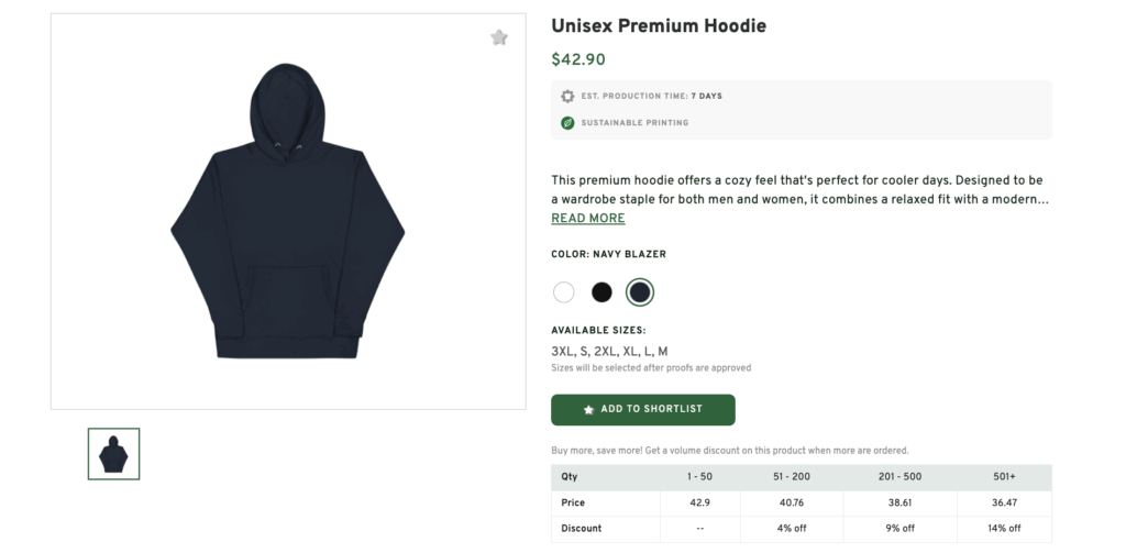 Branded Hoodie or Zip-Up Jacket