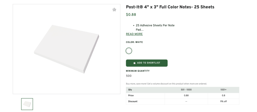 Sticky Note for Home Office Gifting