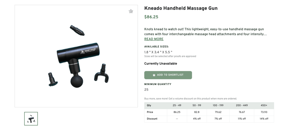 Oasis Handheld Massage Roller Ball