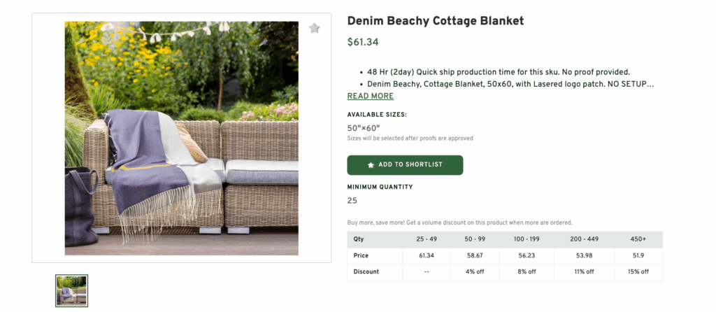 Beachy Cottage Blanket