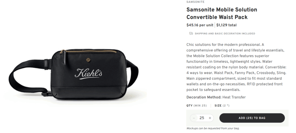 Samsonite Mobile Solution Convertible Waist Pack
