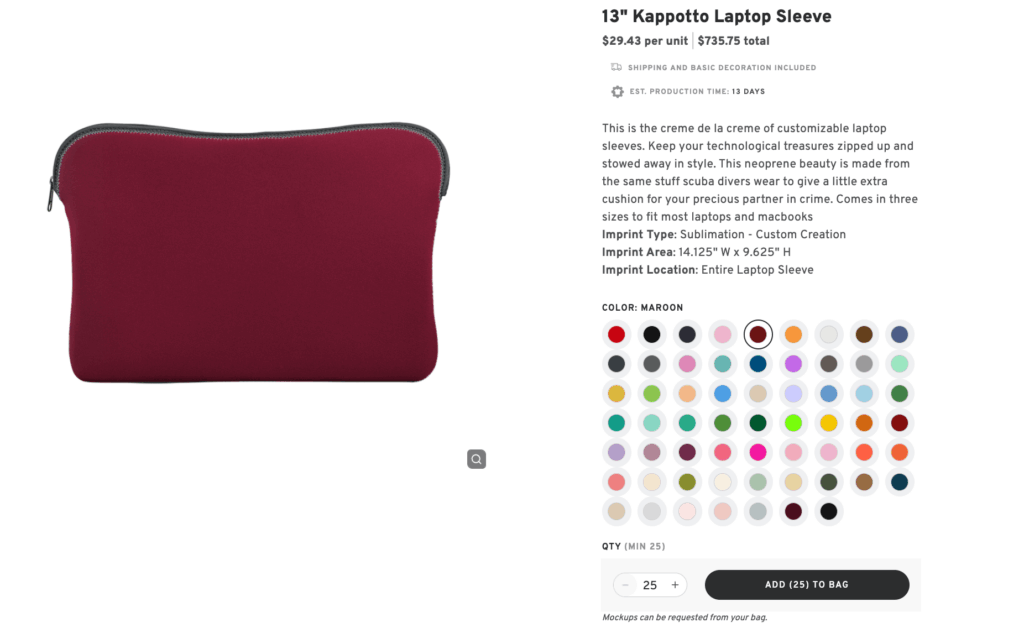 13 Kappotto Laptop Sleeve