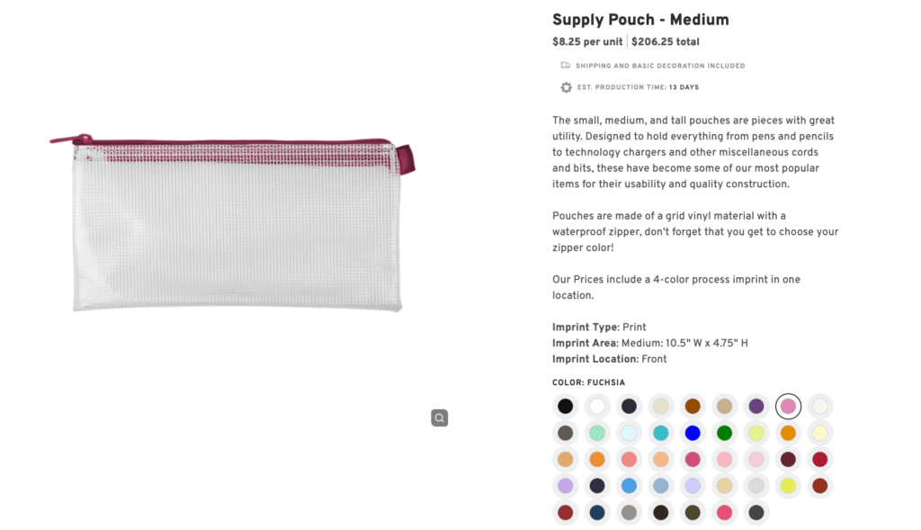 Supply Pouch Medium