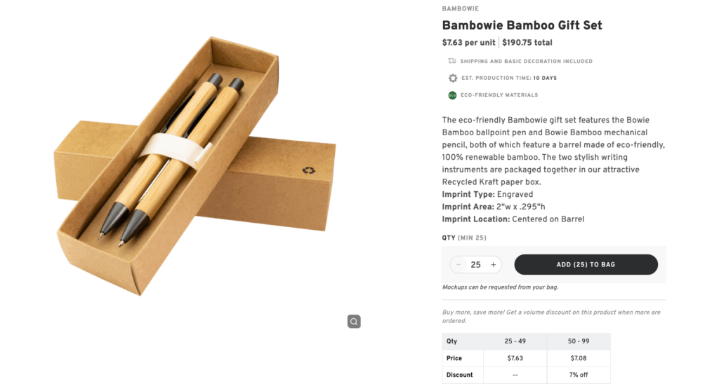 Bambowie Bamboo Gift Set