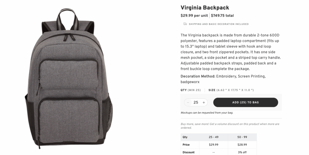 Backpacks