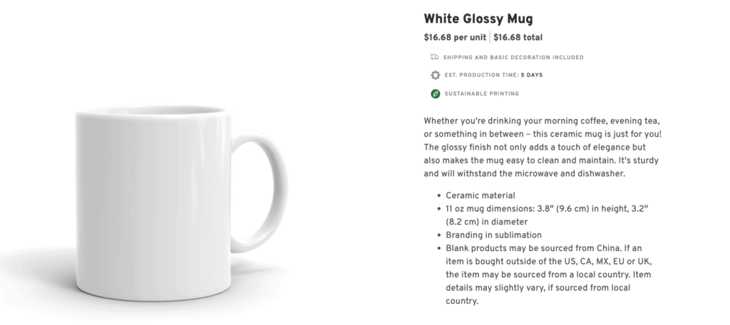 Coffee Mug: Entrant Giveaway