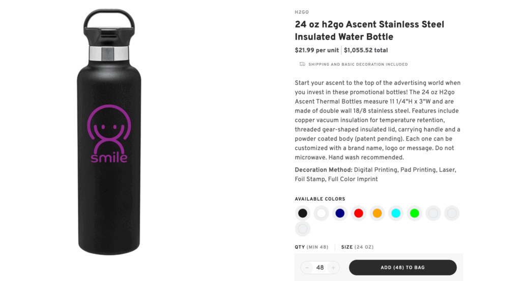 Premium Insulated Stainless Steel Water Bottle