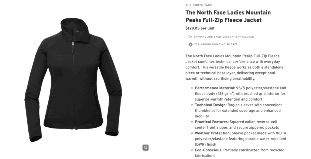 The North Face Rain Jacket