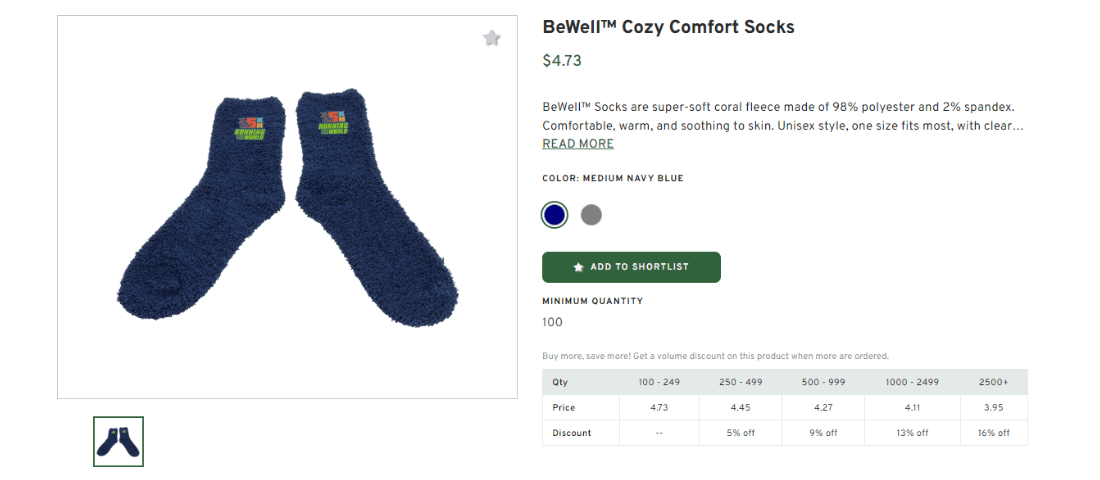 BeWell Cozy Comfort Socks