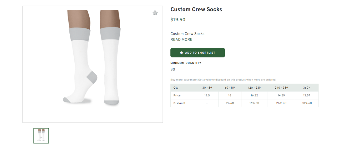 Custom Crew Socks