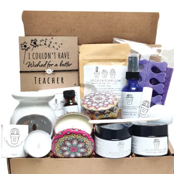 teacher appreciation spa kit