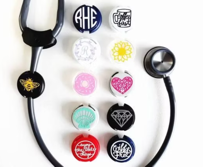 Customizable Stethoscope ID Tags