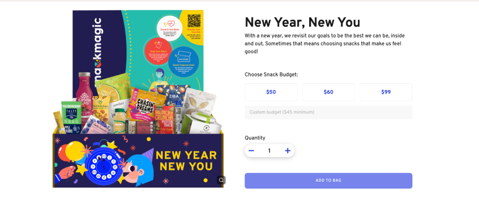 New Year, New You Snack Kit