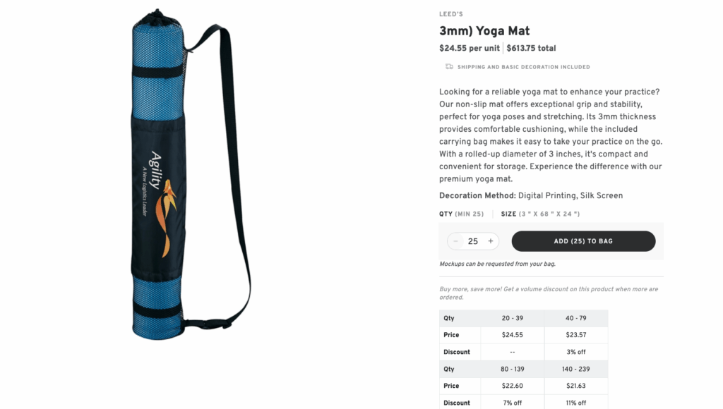 Fitness Yoga Mat