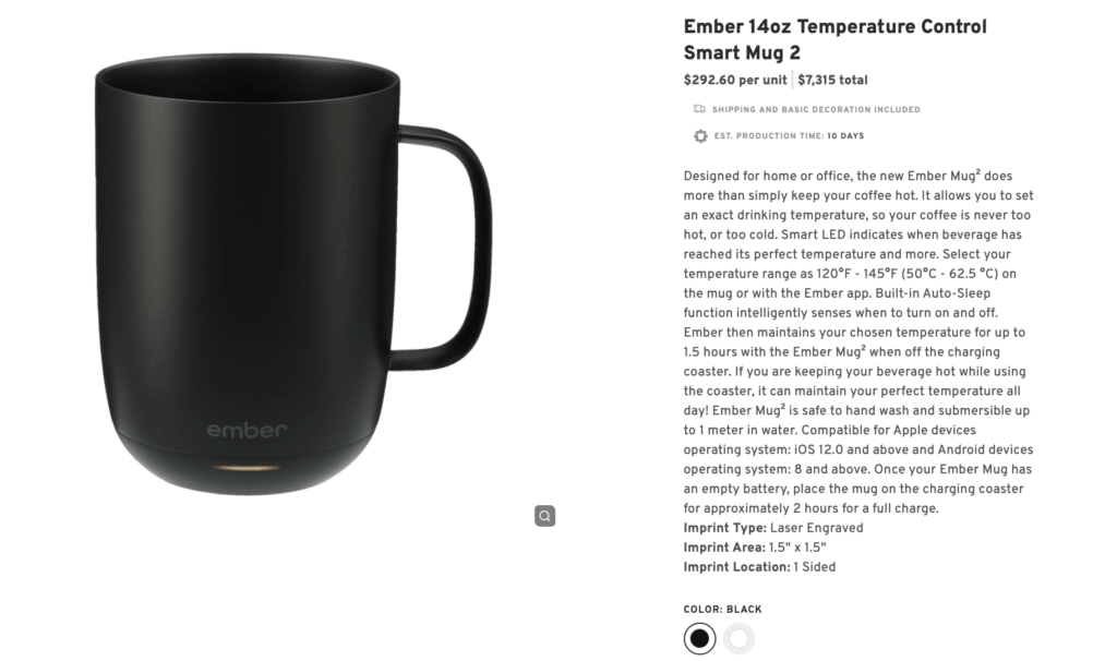 Smart Temperature Control Mug
