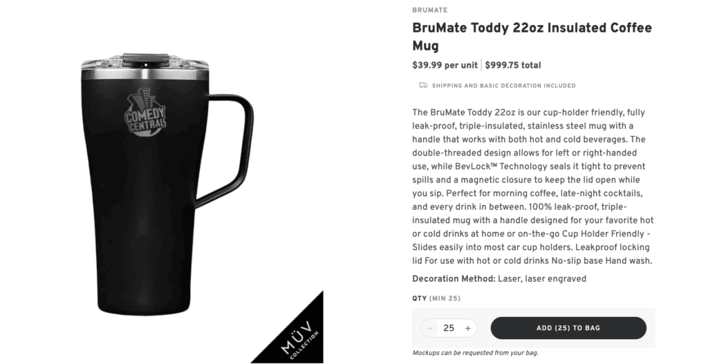 Branded Insulated Coffee Mug