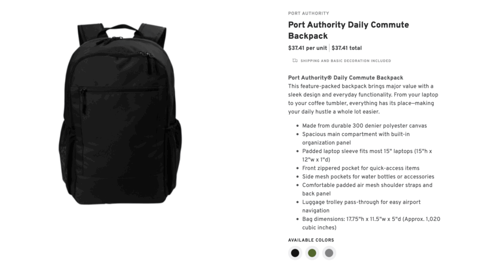 Daily Commute Backpack