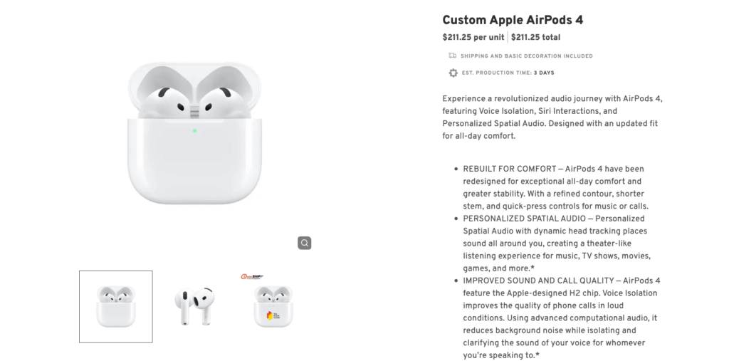 Customized AirPods Case