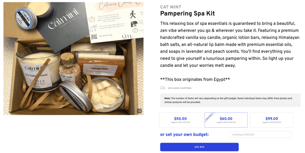 Spa Gift Set
