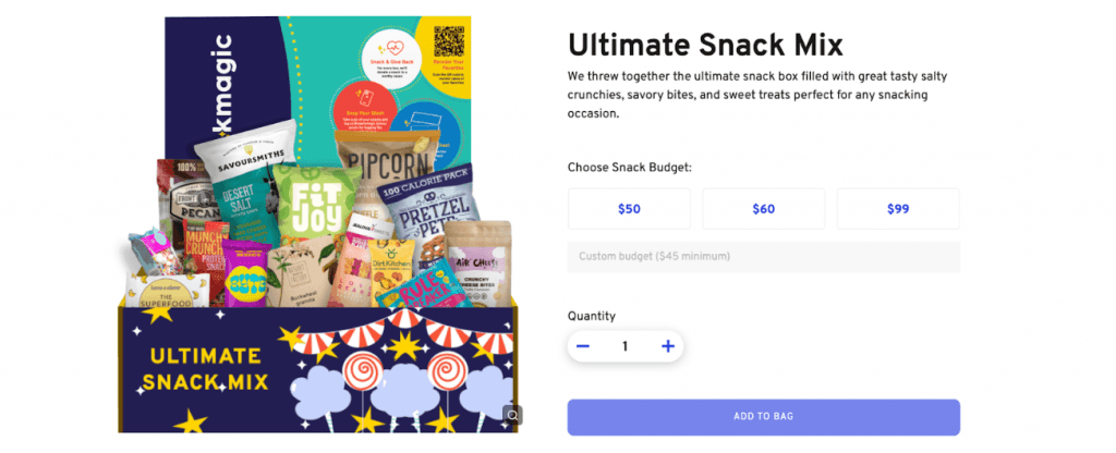 Curated Snack Boxes