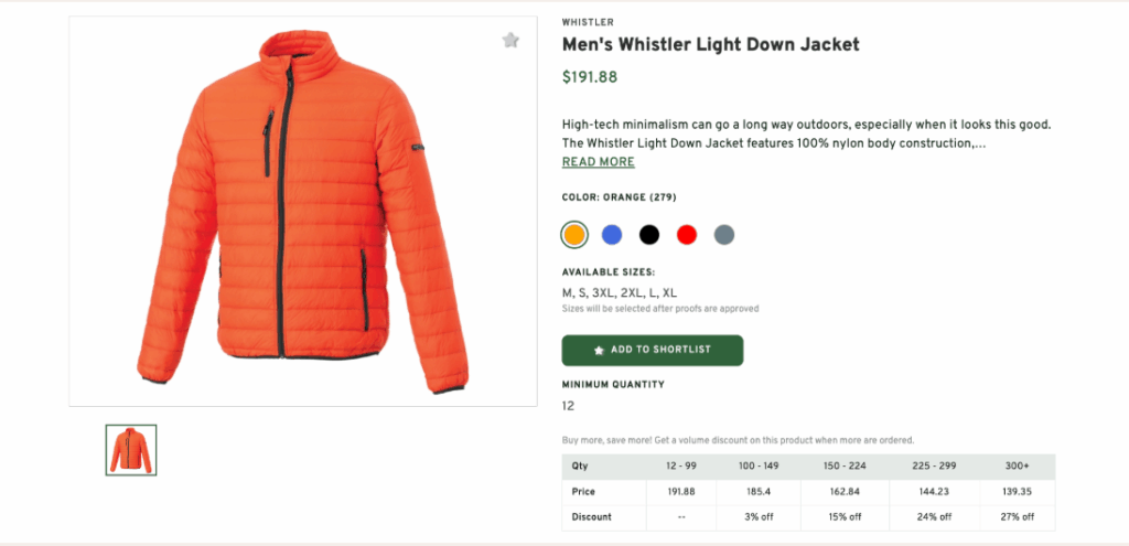 Branded Apparel Jackets