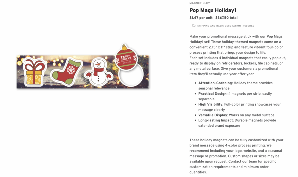 Pop Mags Holiday Set