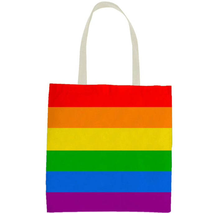 Rainbow Pride tote bag