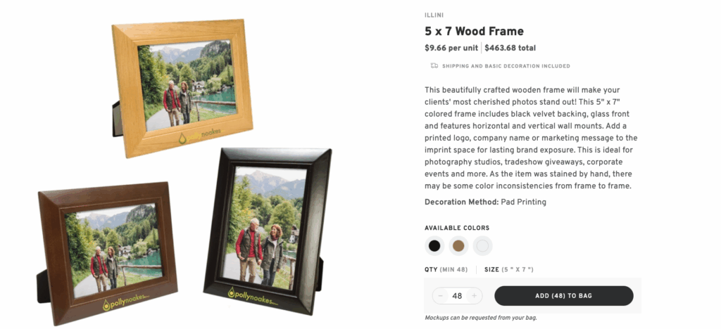 Photo Frame with Quote